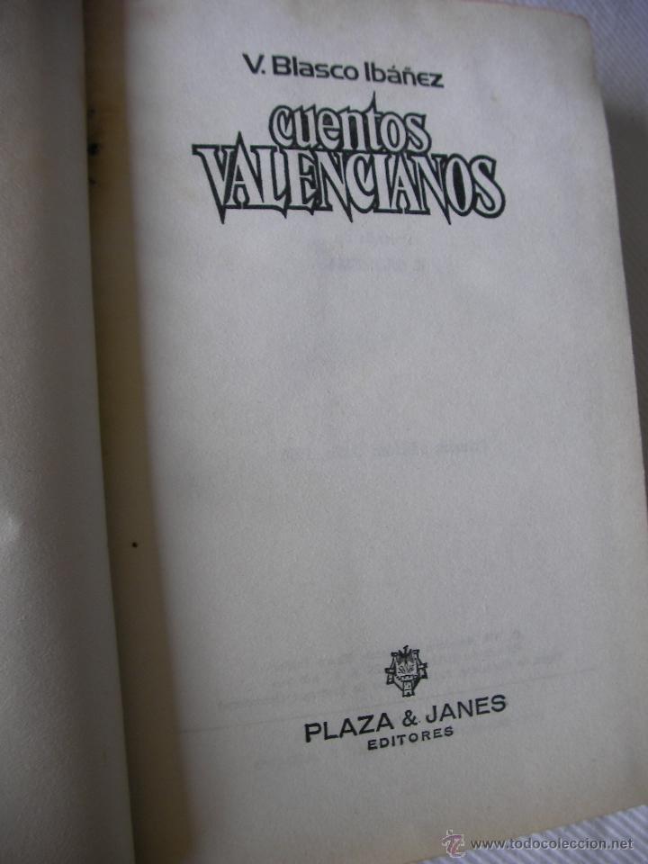 Libros de segunda mano: CUENTOS VALENCIANOS - OBRA DE V. BLASCO IBA&Ntilde;EZ - Foto 2