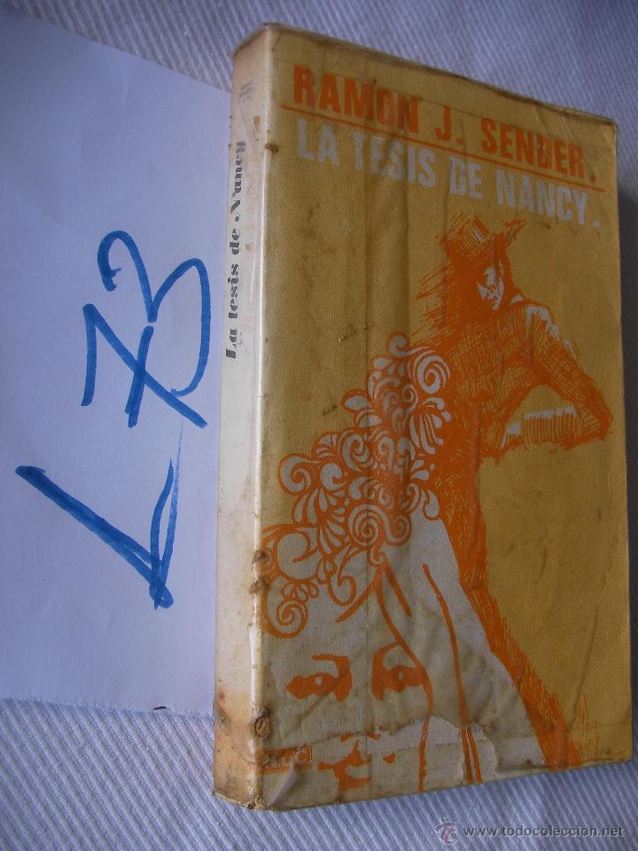 Libros de segunda mano: LA TESIS DE NANCY - RAMON SENDER - ENVIO GRATIS A ESPA&Ntilde;A - Foto 1