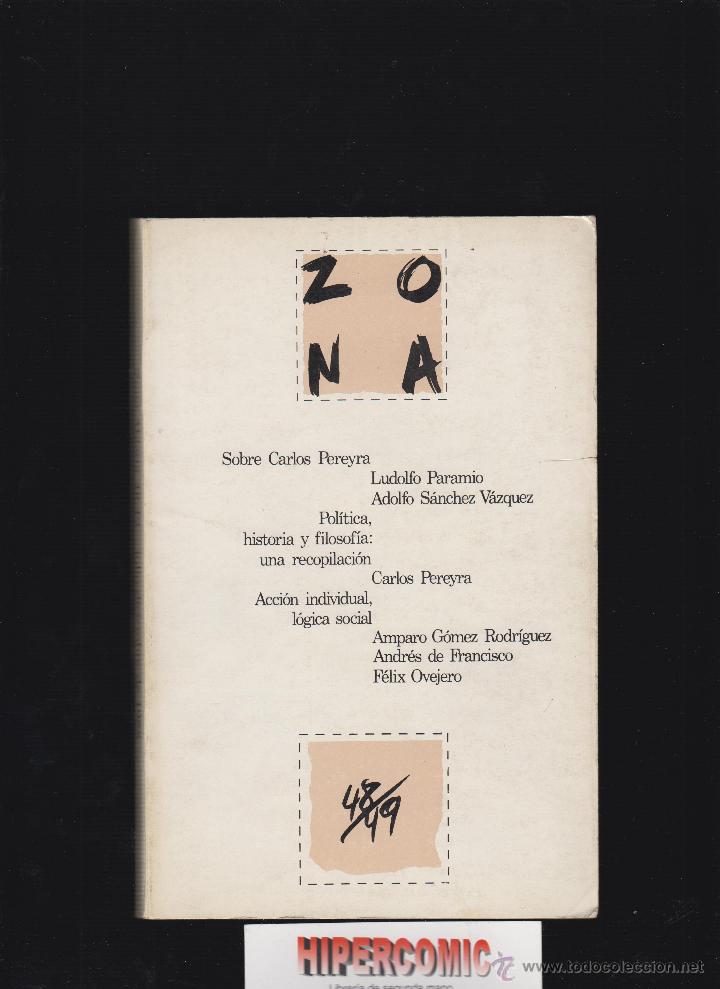 Libri di seconda mano: ZONA ABIERTA 48-49 JULIO - DICIEMBRE DE 1988