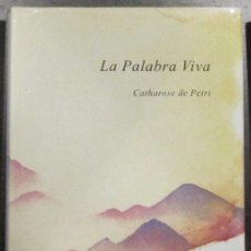 Libros de segunda mano: CATHAROSE DE PETRI / LA PALABRA VIVA