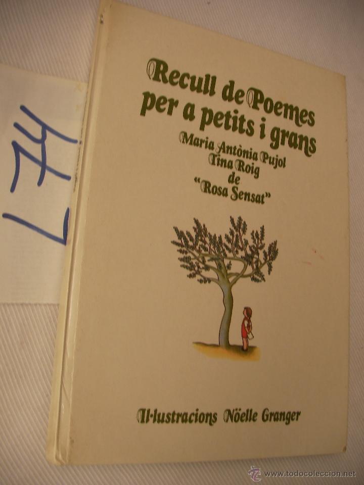 Libros de segunda mano: RECULL DE POEMES PER A PETITS I GRANS - PUJOL Y ROIG - Foto 1