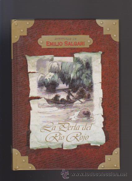 Libros de segunda mano: EMILIO SALGARI - LA PERLA DEL R&Iacute;O ROJO - EDICIONES RUEDA 2004 / ILUSTRADO - Foto 1
