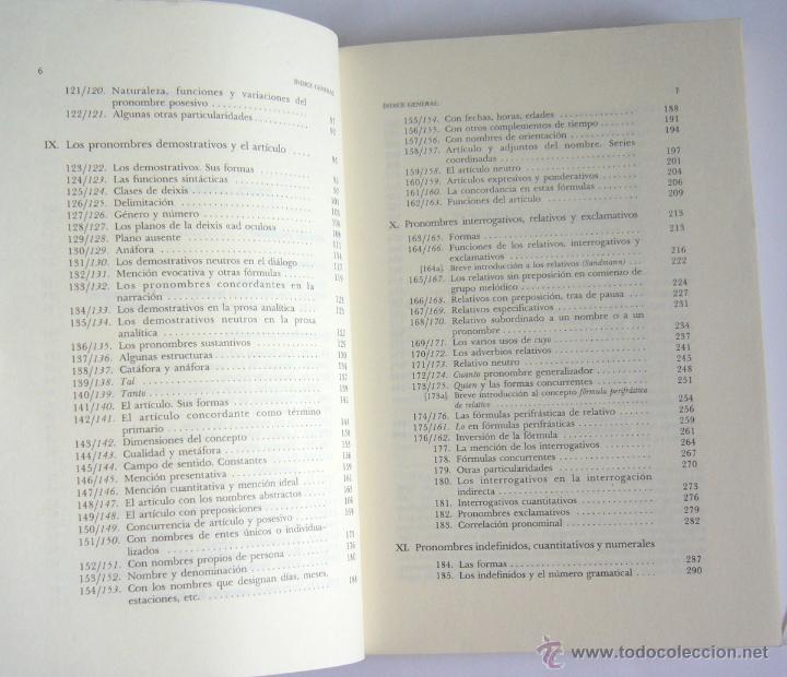 Libros de segunda mano: GRAMATICA ESPA&Ntilde;OLA - EL PRONOMBRE - JOSE POLO - Foto 3