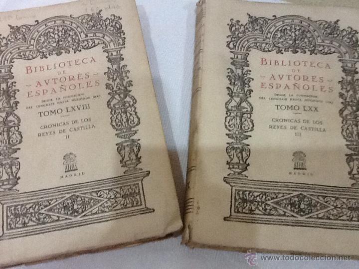 Second hand books: Cr&oacute;nica de los reyes de Castilla, tomo II y III , 1953