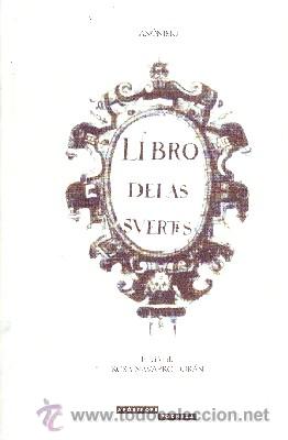 Libros de segunda mano: LIBRO DE LAS SUERTES. ANONIMO. ES-220 - Foto 1