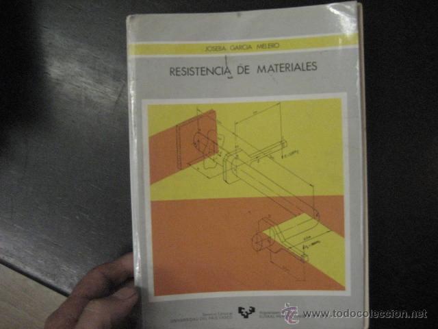 Libros de segunda mano: RESISTENCIA DE MATERIALES, GARCIA MELERO, JOSEBA, - Foto 2