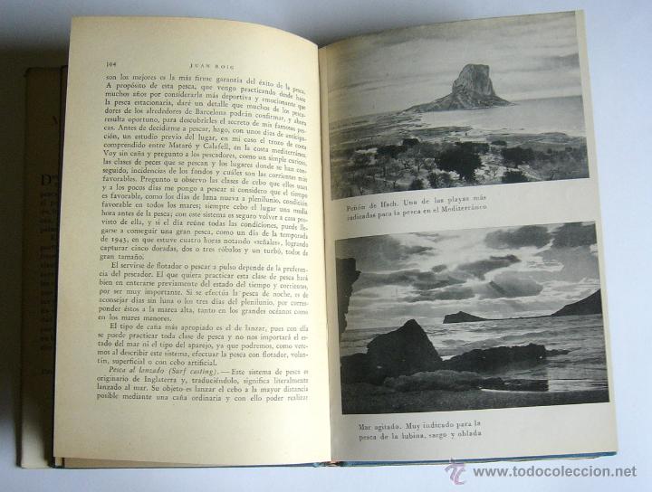 Libros de segunda mano: PESCA MARITIMA - JUAN ROIG - EDITORIAL JUVENTUD. 1958 - Foto 7