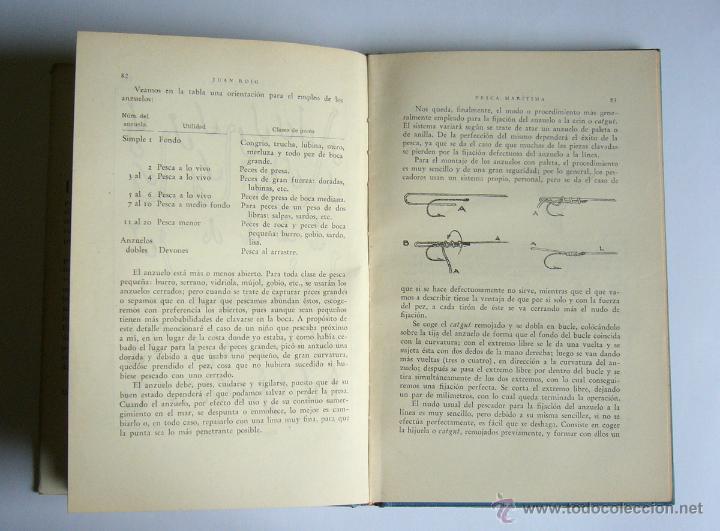 Libros de segunda mano: PESCA MARITIMA - JUAN ROIG - EDITORIAL JUVENTUD. 1958 - Foto 8