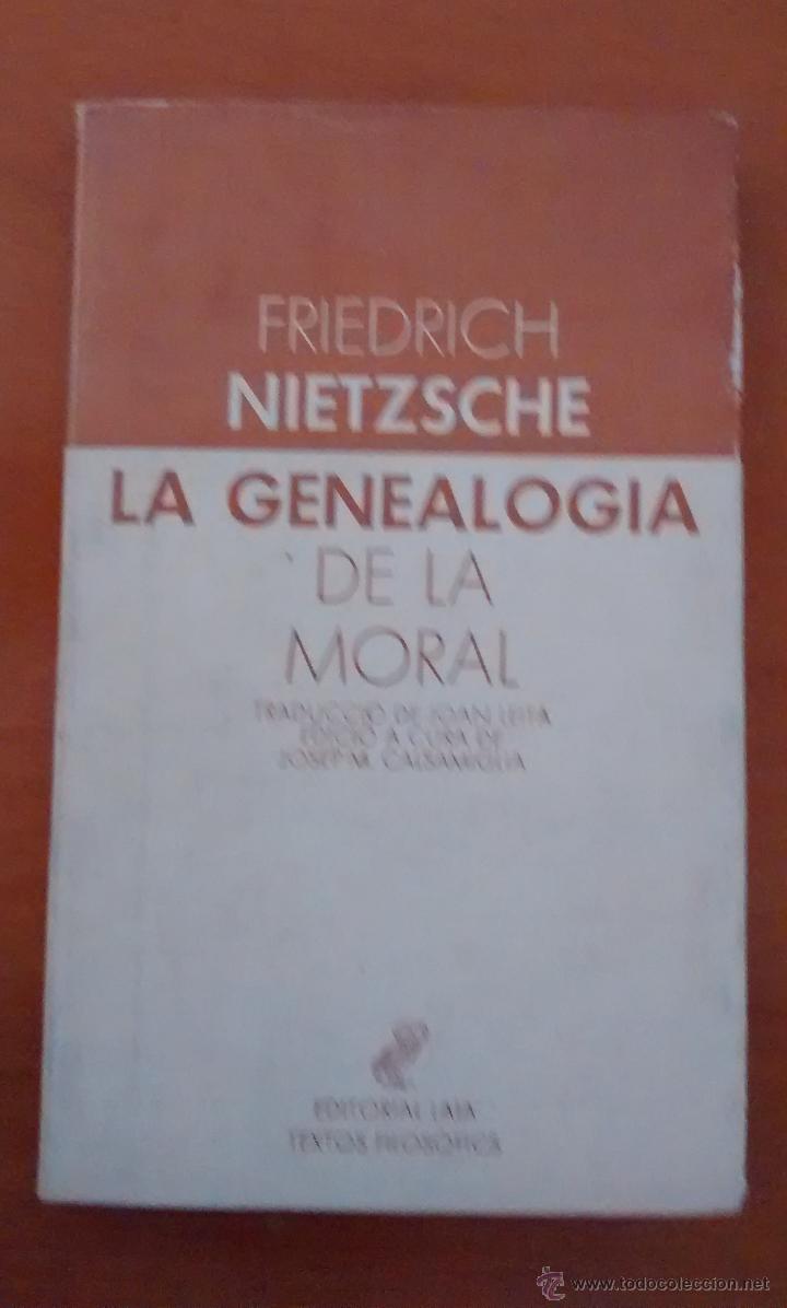 Libros de segunda mano: Libro La genealogia de la moral, 232 p&aacute;ginas, 1981 - Foto 1