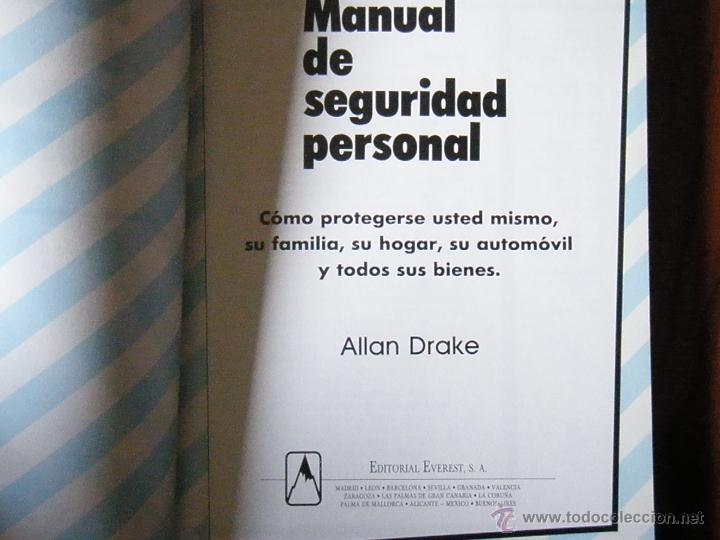 Libros de segunda mano: MANUAL DE SEGURIDAD PERSONAL EVEREST ALLAN DRAKE - Foto 6