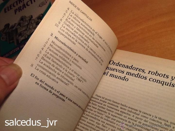 Libros de segunda mano: Microelectr&oacute;nica S. Gergely Biblioteca Cient&iacute;fica Salvat Libro Micro Electr&oacute;nica Buen Estado - Foto 19
