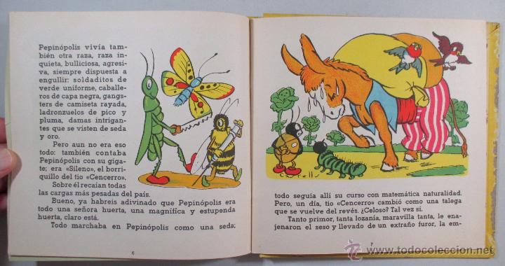 Libros de segunda mano: LIBRO CUENTO SUCEDI&Oacute; EN PEPIN&Oacute;POLIS - SEZA - COLECCI&Oacute;N PICOL&Iacute;N - ED. VILCAR - BARCELONA - Foto 4