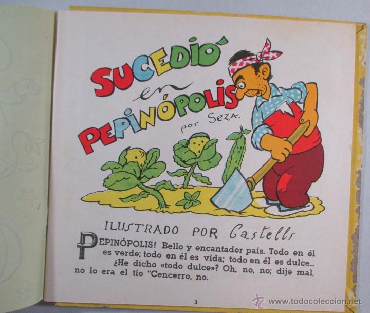 Libros de segunda mano: LIBRO CUENTO SUCEDI&Oacute; EN PEPIN&Oacute;POLIS - SEZA - COLECCI&Oacute;N PICOL&Iacute;N - ED. VILCAR - BARCELONA - Foto 5