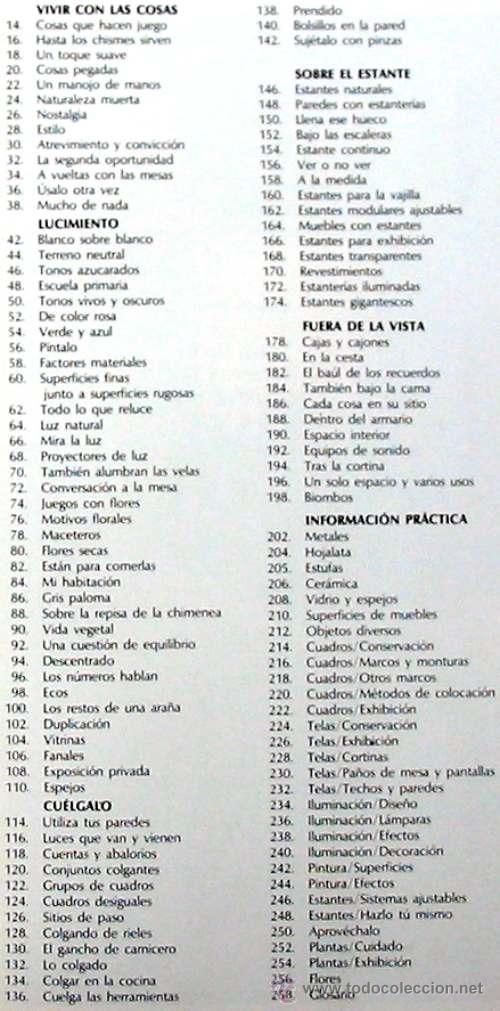 Libros de segunda mano: EL TOQUE FINAL EN DECORACI&Oacute;N - ROBIN GUILD - ED. FOLIO 1981 - VER INDICE Y DESCRIPCI&Oacute;N - Foto 2