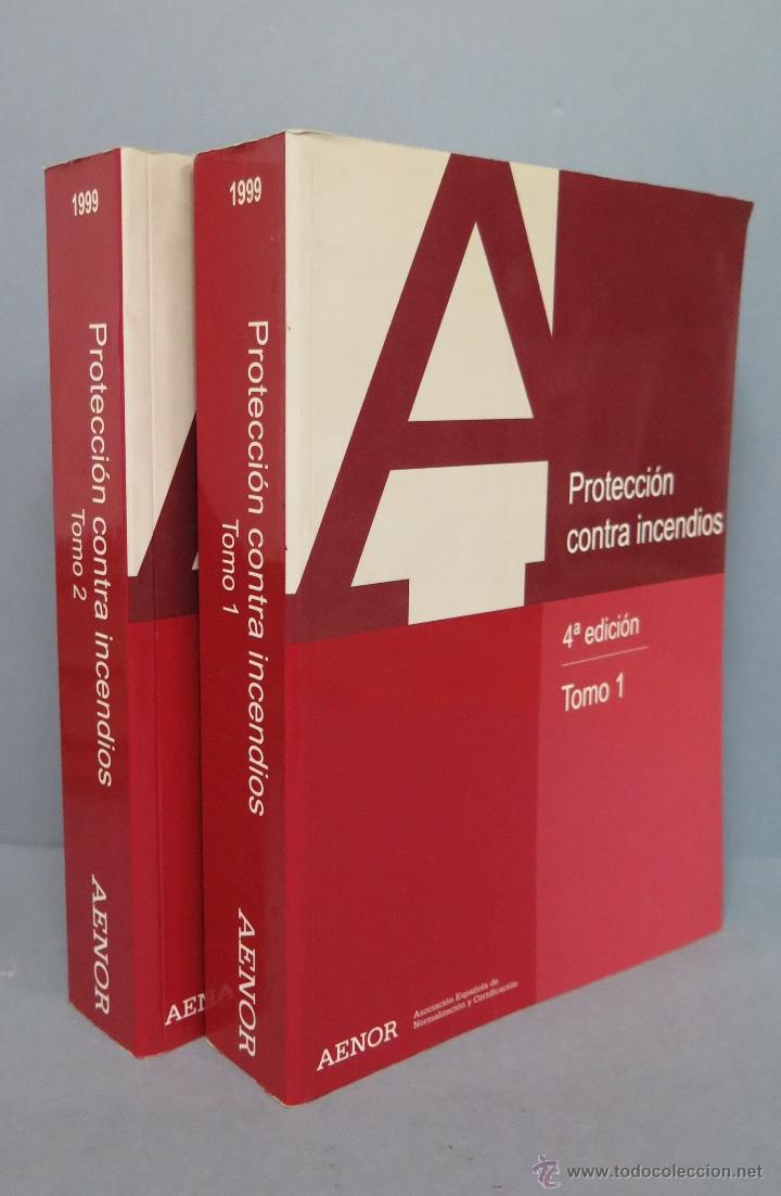 Libros de segunda mano: PROTECCION CONTRA INCENDIOS. 2 TOMOS. ILUSTRADO. AENOR - Foto 1
