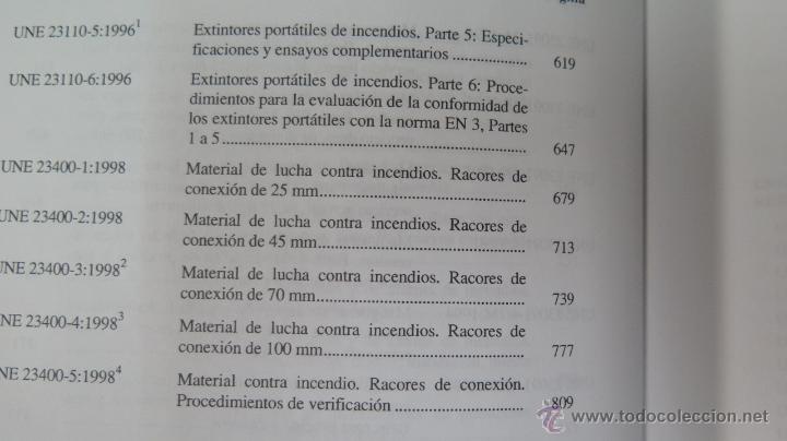 Libros de segunda mano: PROTECCION CONTRA INCENDIOS. 2 TOMOS. ILUSTRADO. AENOR - Foto 11