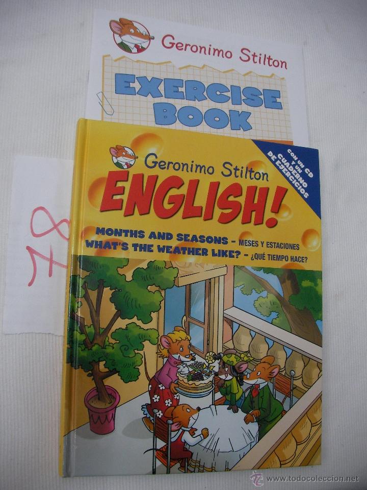 Geronimo Stilton Ingles Espanol Con Cd Y Cuader Comprar En Todocoleccion