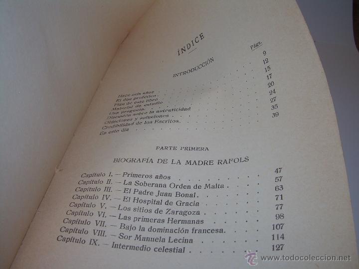 Libros de segunda mano: LIBRO DE LAS PROFECIAS DE LA MADRE RAFOLS......A&Ntilde;O 1.939 - Foto 16