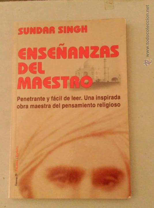 Libros de segunda mano: ENSE&Ntilde;ANZAS DEL MAESTRO. ISBN 84-7175-4940 - Foto 1
