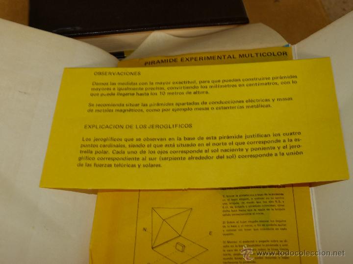 Libros de segunda mano: EL PODER DE LAS PIR&Aacute;MIDES 2 - EMILIO SALAS Y ROMAN CANO (INCLUYE LA PIR&Aacute;MIDE Y OTROS DOCUMENTOS) - Foto 3