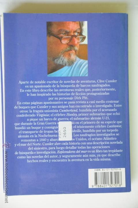 Libros de segunda mano: Exploradores de Mar. Clive Cussler. Plaza y Janes. 1997 - Foto 2