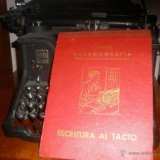 Libros de segunda mano: MECANOGRAFIA -ESCRITURA AL TACTO-.METODO TEORICO-PRACTICO.F.GOMEZ.AÑO 1957.