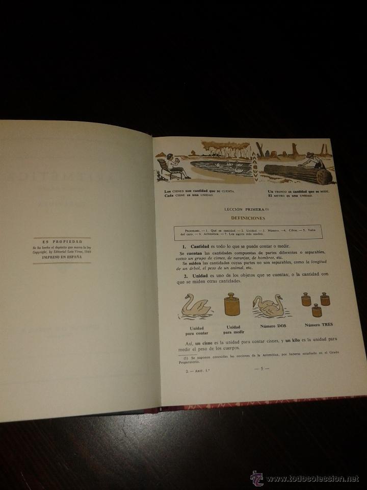 Libros de segunda mano: ENCICLOPEDIA DE ARITMETICA LUIS VIVES - Foto 4