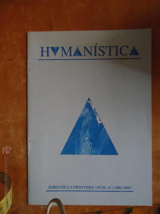 Libros de segunda mano: HUMAN&Iacute;STICA JEREZ DE LA FRONTERA N&ordm; 12  2002 -2003 - Foto 1