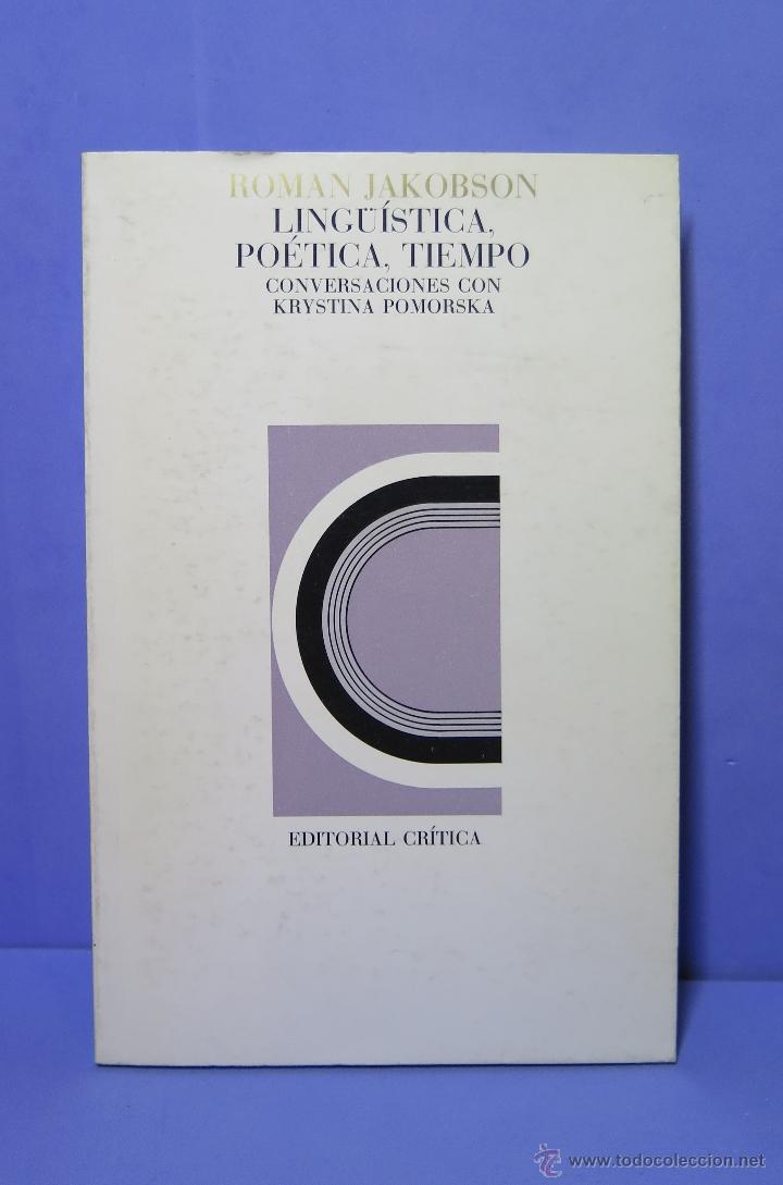 Second hand books: LING&Uuml;ISTICA POETICA TIEMPO. CONVERSACIONES CON KRYSTINA POMORSKA. ROMAN JAKOBSON