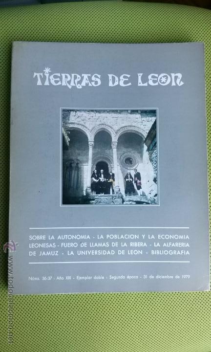 Libros de segunda mano: TIERRAS DE LE&Oacute;N . N&ordm; 36-37 - Foto 1