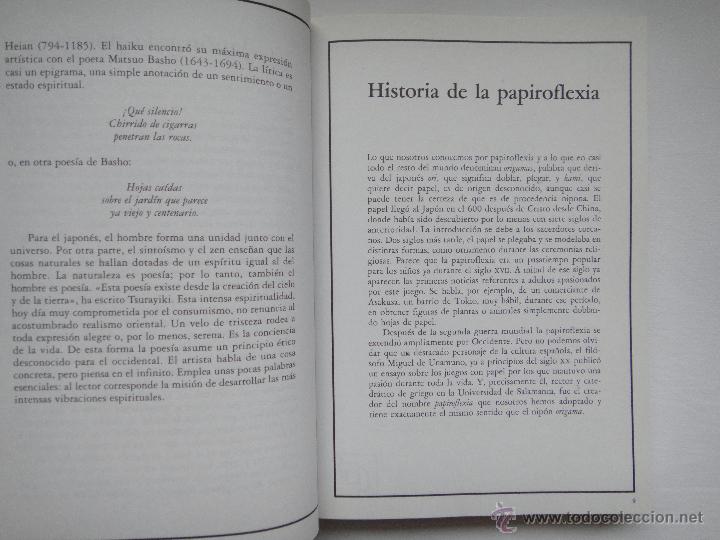 Libros de segunda mano: PAPIROFLEXIA, NUEVA Y F&Aacute;CIL. COMO NUEVO!!! - Foto 2