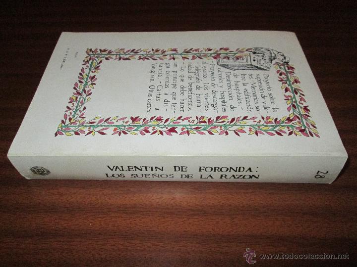 Libros de segunda mano: Valent&iacute;n de Foronda: Los sue&ntilde;os de la raz&oacute;n - Foto 4