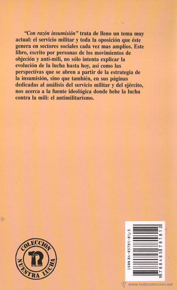 Libros de segunda mano: Contraportada. - Foto 2