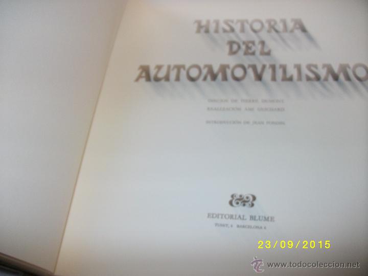 Libros de segunda mano: HISTORIA DEL AUTOMOVILISMO 1965 - Foto 4