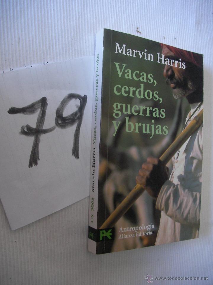 Libros de segunda mano: VACAS, CERDOS, GUERRAS Y BRUJAS - MARVIN HARRIS - Foto 1
