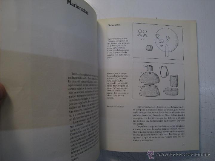 Libros de segunda mano: MARIONETAS DE PALO - COL. NUEVAS IDEAS - CEAC 1989 - Foto 4