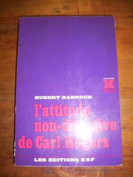 Libros de segunda mano: HANNOUN, Hubert. Lattitude non-directive de Carl Rogers - Foto 1