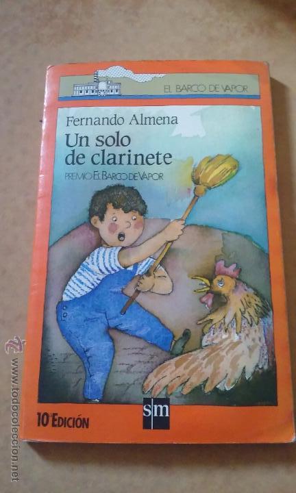Libros de segunda mano: UN SOLO DE CLARINETE de Fernando Almena - Foto 1