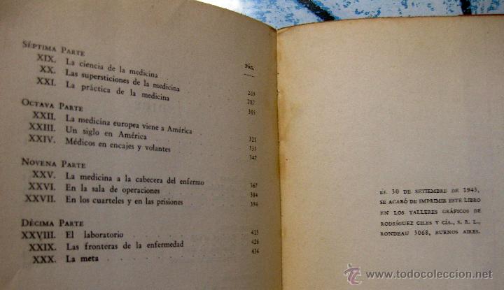 Libros de segunda mano: HOWARD HAGGARD. El m&eacute;dico en la Historia. 1943 - Foto 4
