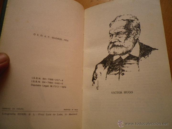 Libros de segunda mano: LIBRO NUESTRA SE&Ntilde;ORA DE PARIS  POR VICTOR HUGO - Foto 2