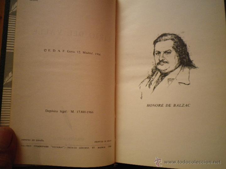 Libros de segunda mano: LIBRO  LIRIO DEL VALLE  POR H. DE BALZAC - Foto 2