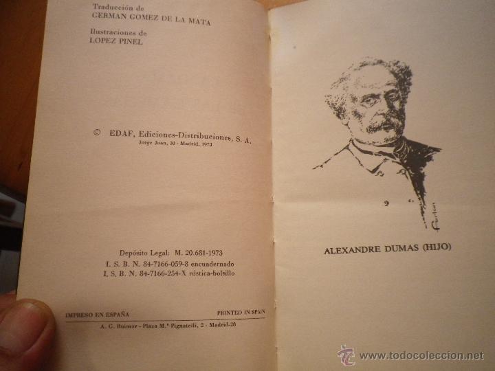 Libros de segunda mano: LIBRO LA DAMAS DE LAS CAMELIAS POR A. DUMAS - Foto 2