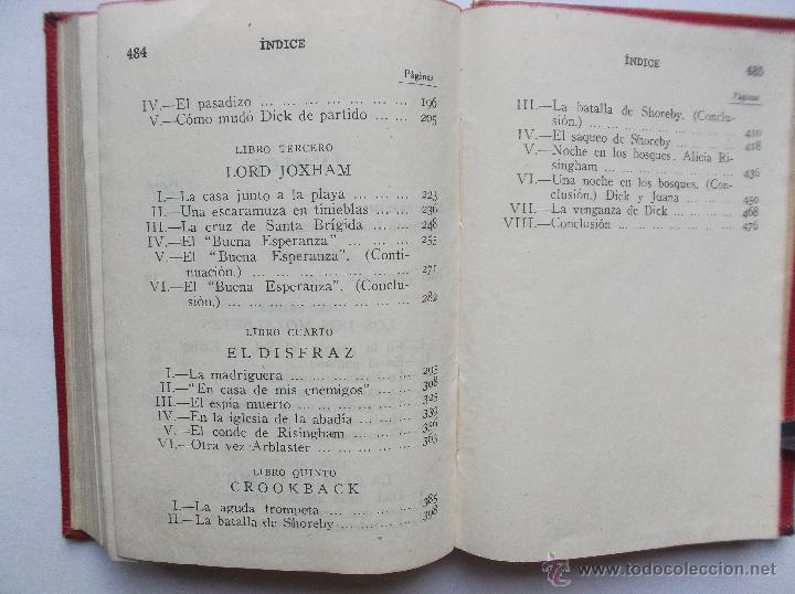 Libros de segunda mano: LA FLECHA NEGRA - LUIS STEVENSON - 1944 - Foto 4