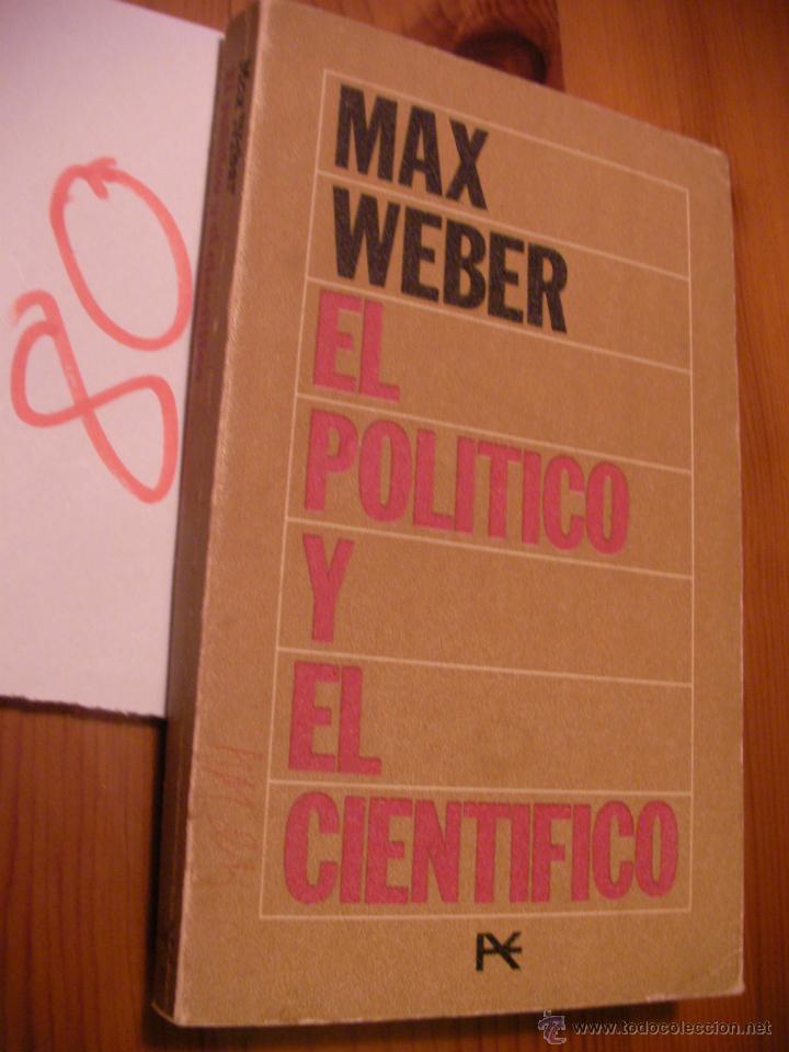 Libros de segunda mano: EL POLITICO Y EL CIENTIFICO - MAX WEBER - Foto 1