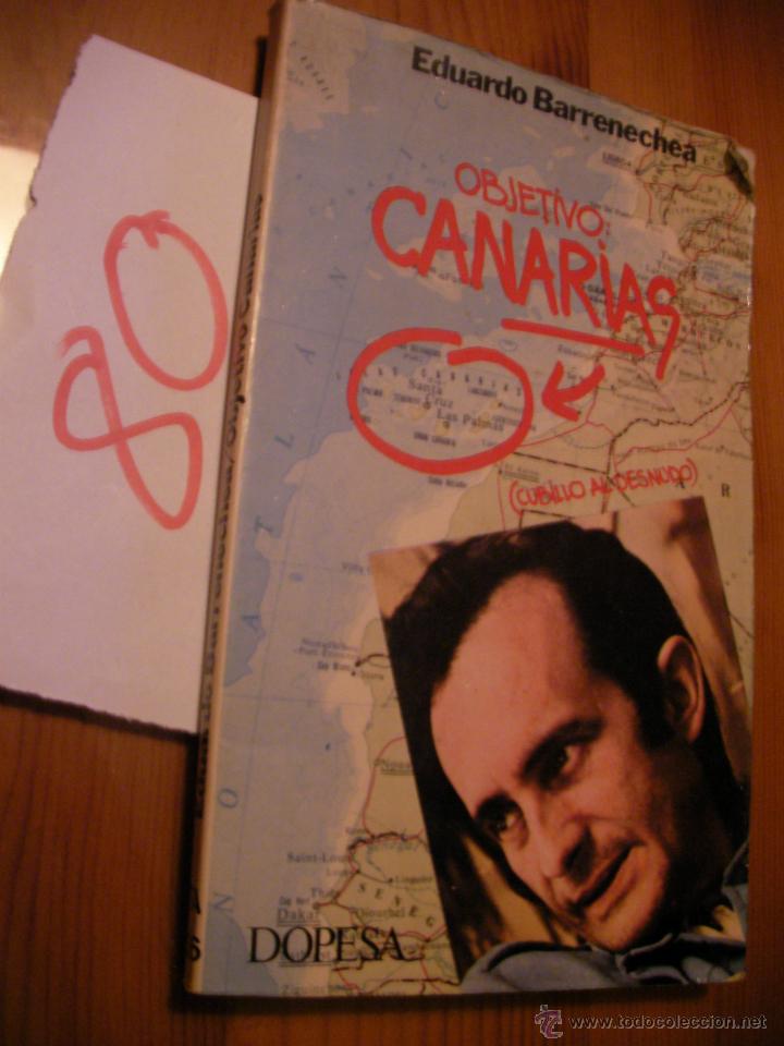 Libros de segunda mano: OBJETIVO CANARIAS - BARRENECHEA - Foto 1