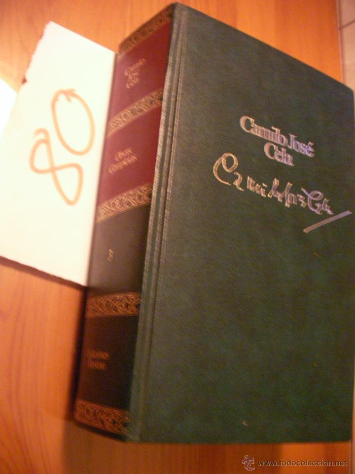 Libros de segunda mano: GRAN TOMO - OBRAS COMPLETAS - CAMILO JOSE CELA - Foto 1