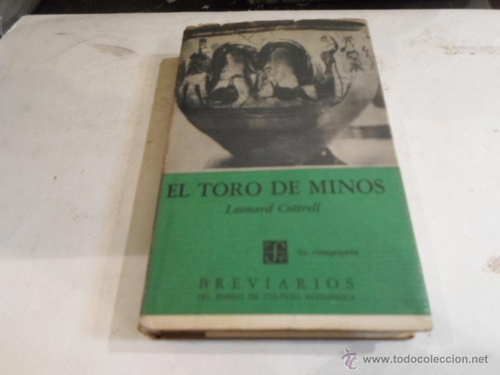 Libros de segunda mano: Leonard Cottrell, El toro de Minos, Breviarios, 138 - Foto 1