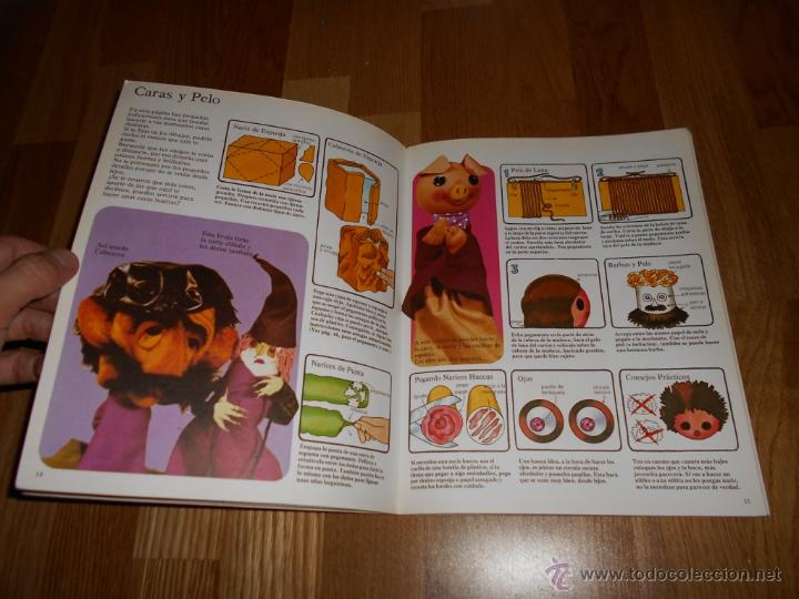 Libros de segunda mano: COMO HACER Y MANEJAR MARIONETAS - EDICIONES PLESA / SM - 1977- - Foto 5