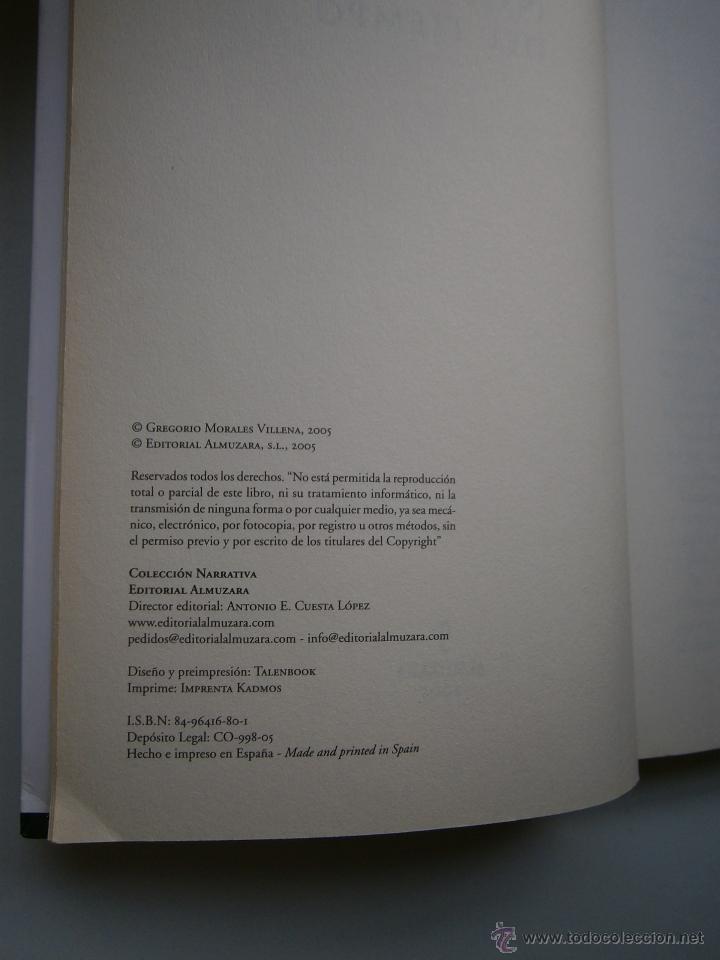 Libros de segunda mano: Nomadas del Tiempo Gregorio Morales Almuzara 2005 EC - Foto 9