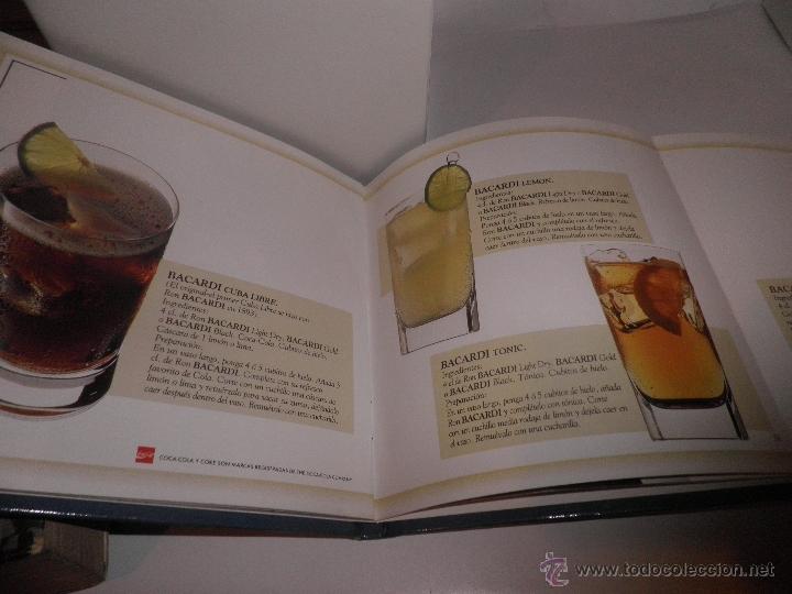 Libros de segunda mano: BACARDI RON Cocktail Book (ESPA&Ntilde;OL), PEQUE&Ntilde;O FORMATO - Foto 3